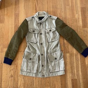 J. Crew Army Green Utility Jacket